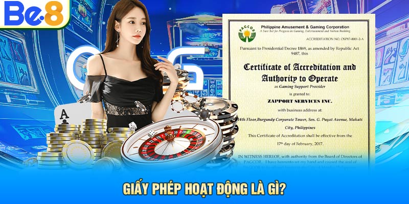 Giấy phép hoạt động là gì?